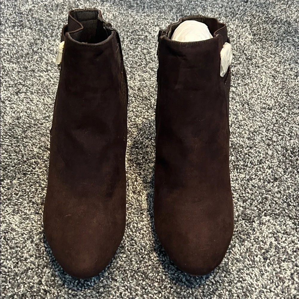 Karen Scott Dark Brown Ankle‎ Boots